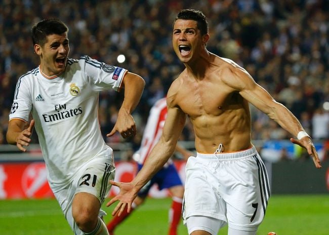 UEFA Champions League, Real Madrid, Atletico Madrid, Cristiano Ronaldo, Alvaro Morato